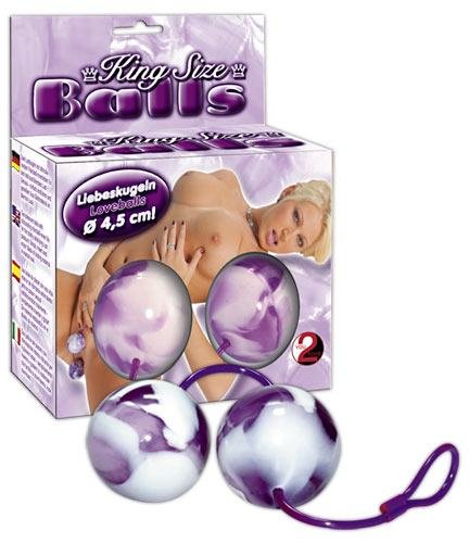 King-size love balls in a great design King-size love balls in a great design