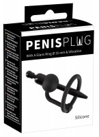 Preview: Penis Plug mit Glans Ring