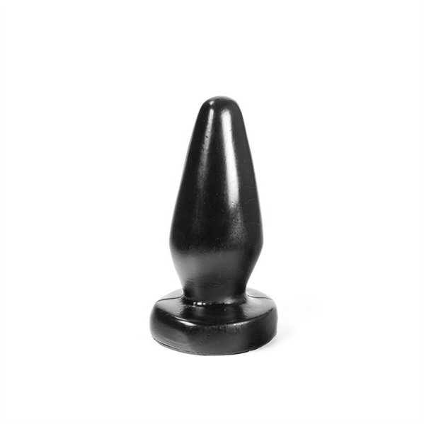 Dark Crystal Anal Plug Neelis Black made of vinyl 15x6cm