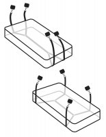 Preview: Wraparound Mattress Restraints