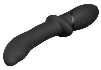Preview: Rimming P-Spot Vibe schwarz – liegende Ansicht